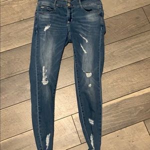 wallflower skinny jeans size 7
